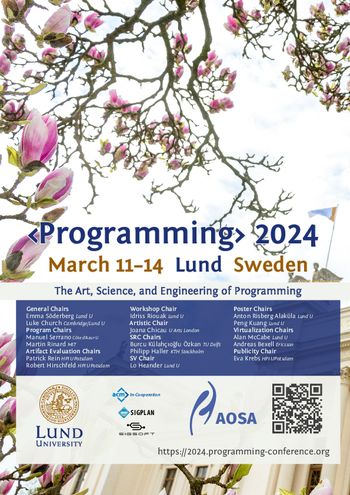 The International Conference on the Art, Science, and Engineering of Programming (Programming› 2024)