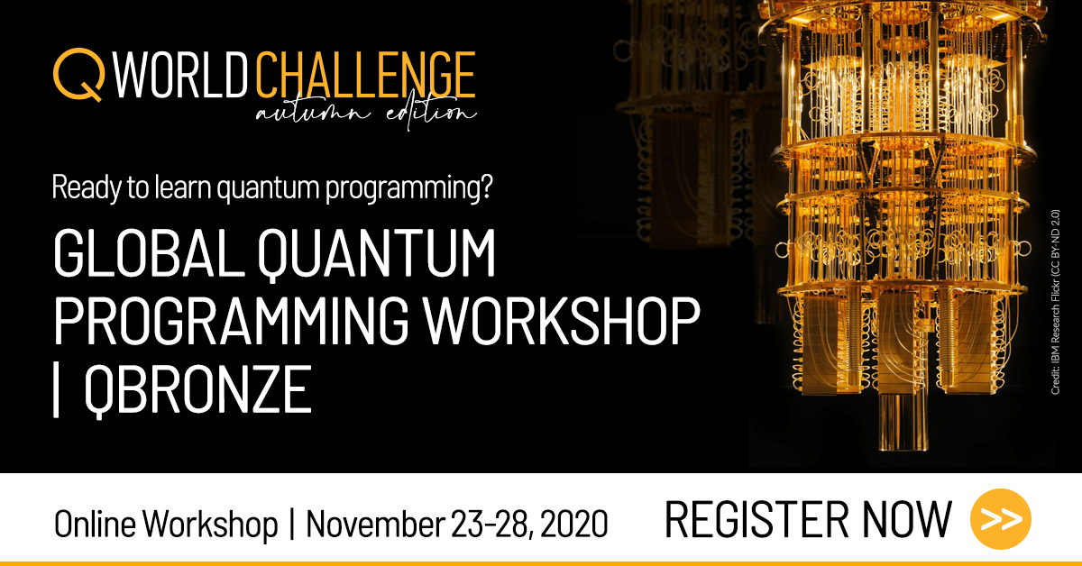 Global Quantum Programming Workshop | QBronze | November 23-28, 2020